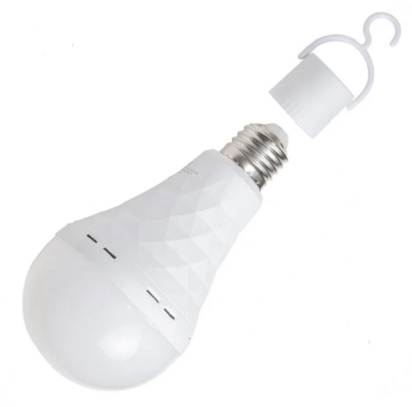 Лампа акумуляторна LED LIGHT SET Bulb 12 Вт A80 E27 220 В 4500 К